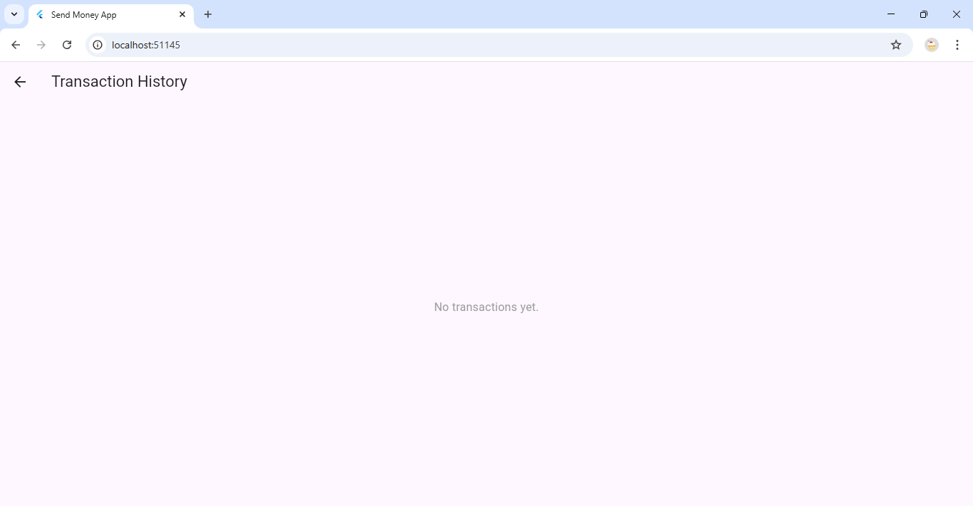 History Screen